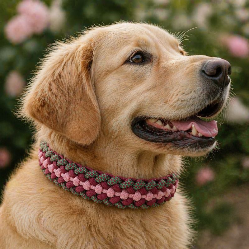 33cm Biothane Hundehalsband Paracord