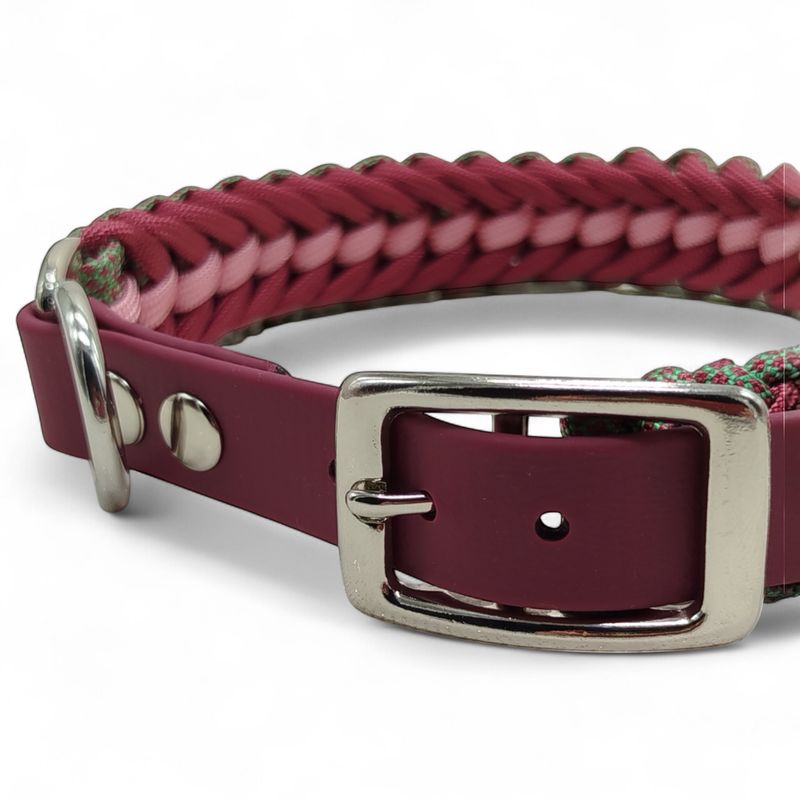 33cm Biothane Hundehalsband Paracord