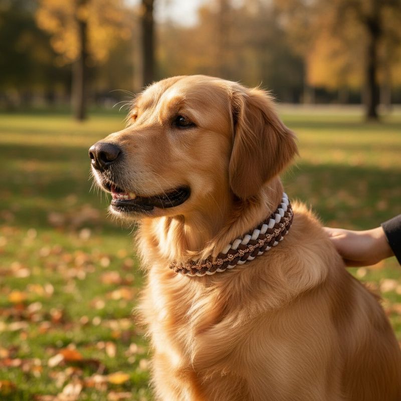 34cm Hundehalsband Paracord