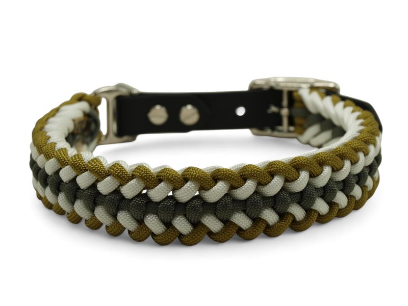 37-40cm Biothane Hundehalsband Paracord