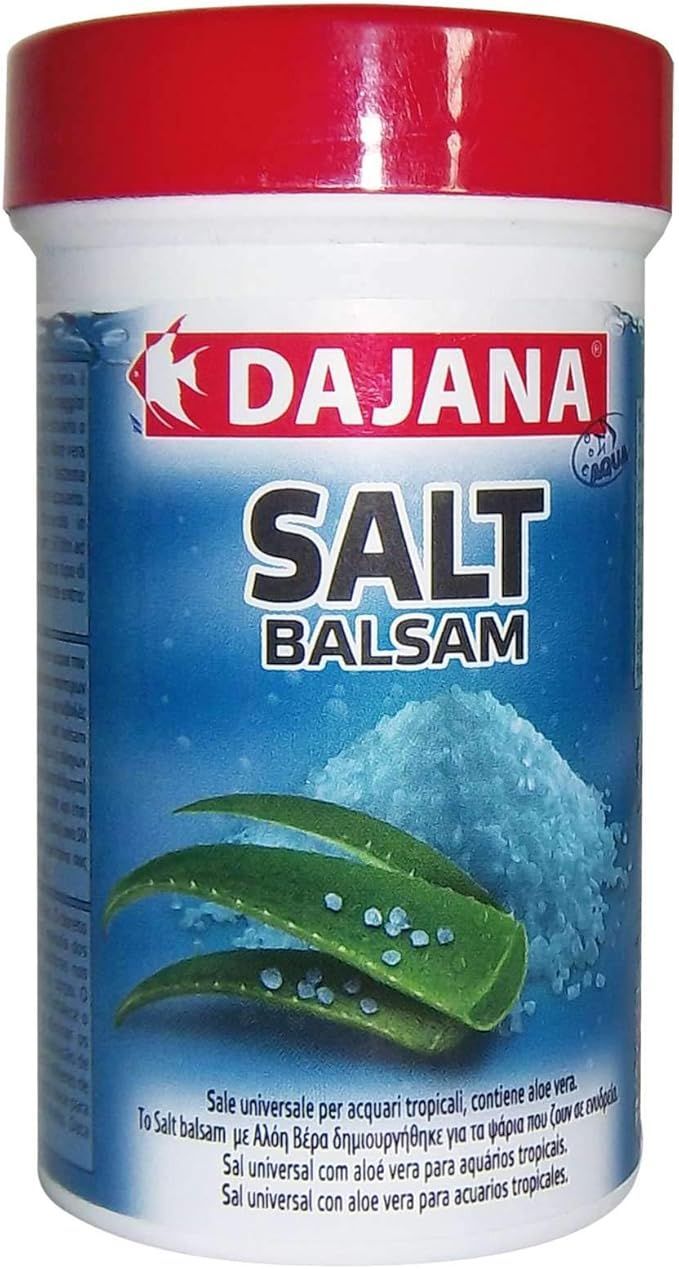 Dajana Sal Balsámica para Peces de Agua Dulce 110g - Prolonga Vida de Peces Dajana Sal Balsámica para Peces de Agua Dulce 110g - Prolonga Vida de Peces