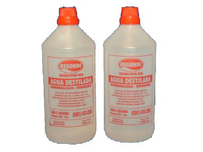 Agua Destilada x 1 Lt.