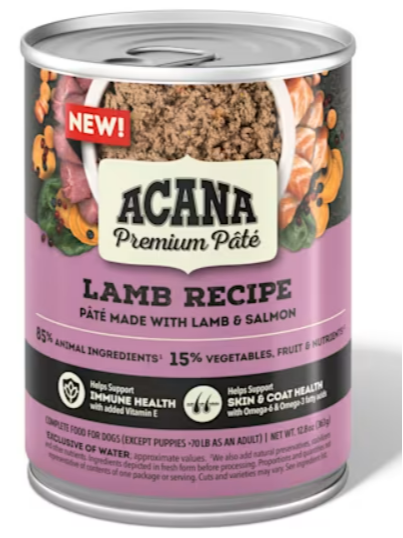 Acana Premium Pate - Lamb, 12.8 oz
