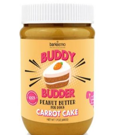 Bark Bistro Buddy Budder - Carrot Cake, 17oz