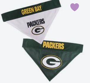 Green Bay Packers Reversible Bandana - L/XL