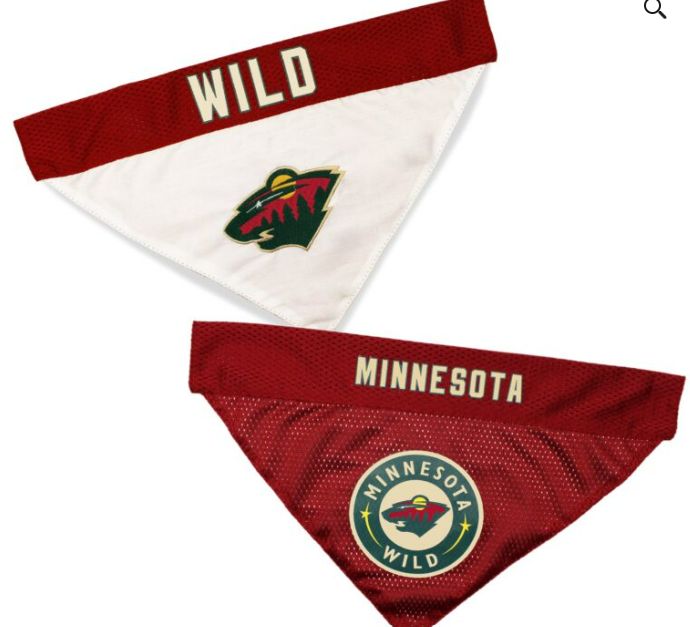 Minnesota Wild Reversible Bandana - S/M
