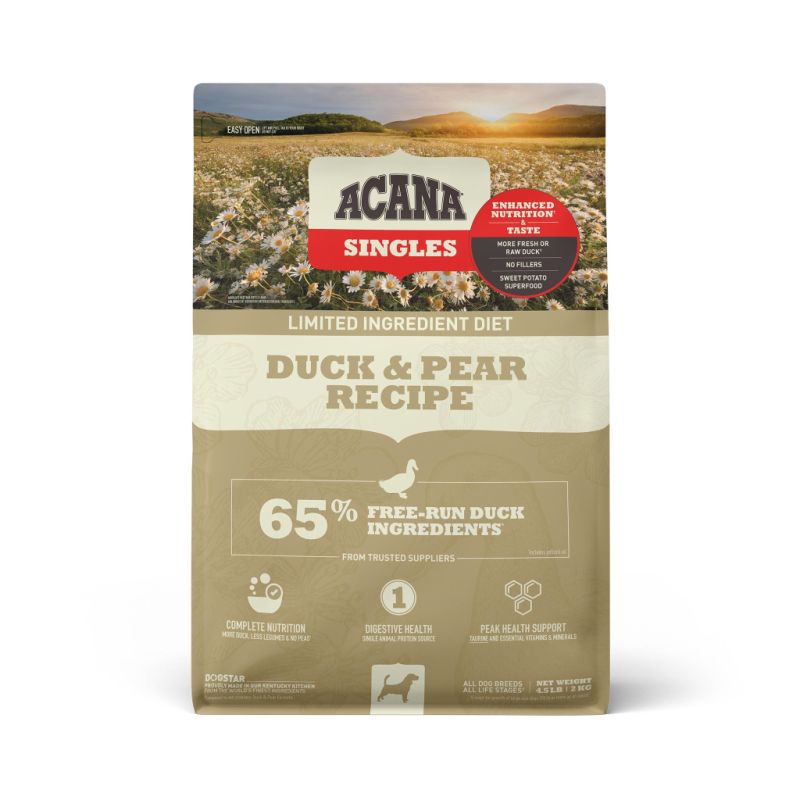 Acana - Singles - Duck &amp; Pear Recipe, 4.5 lb