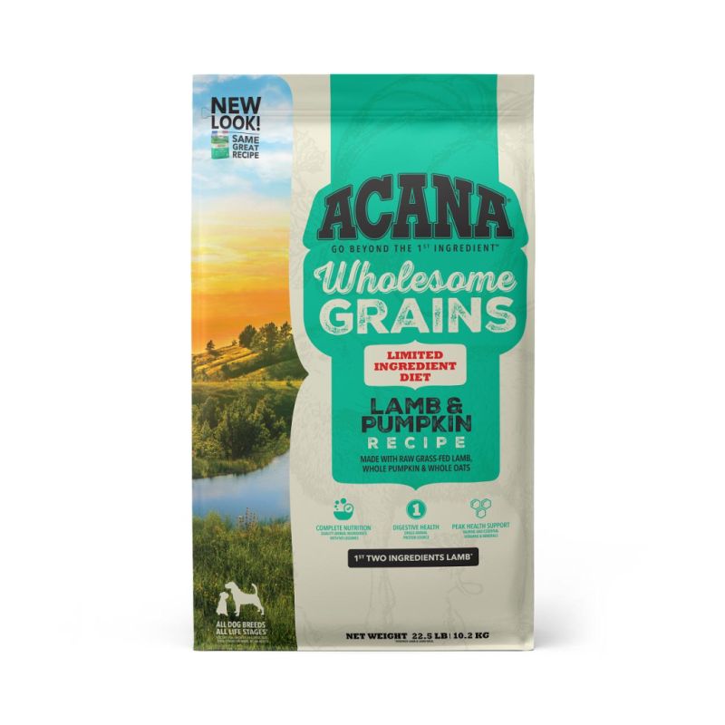 Acana - Wholesome Grains - Singles - Lamb &amp; Pumpkin, 22.5 lbs.