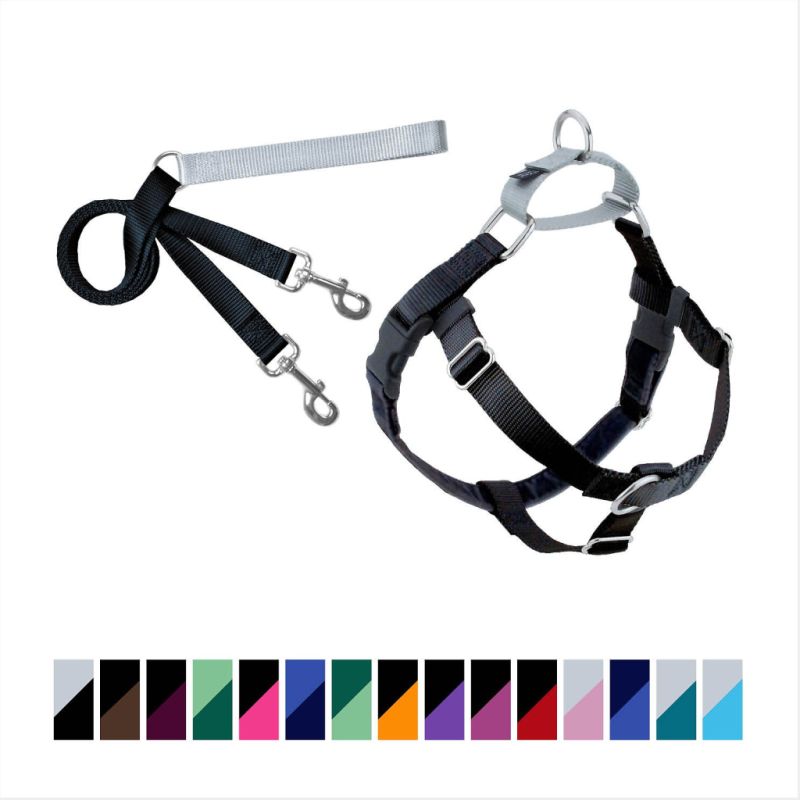 2 Hounds - Freedom Harness - Black - 5/8", M