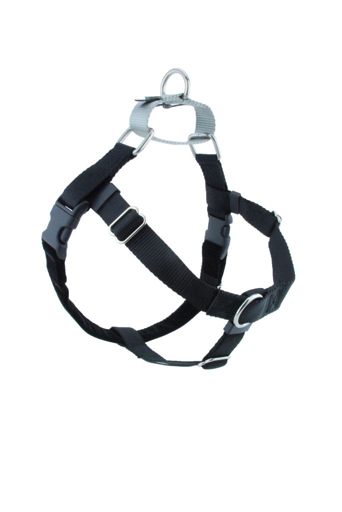 2 Hounds - Freedom Harness - Black - 5/8", S