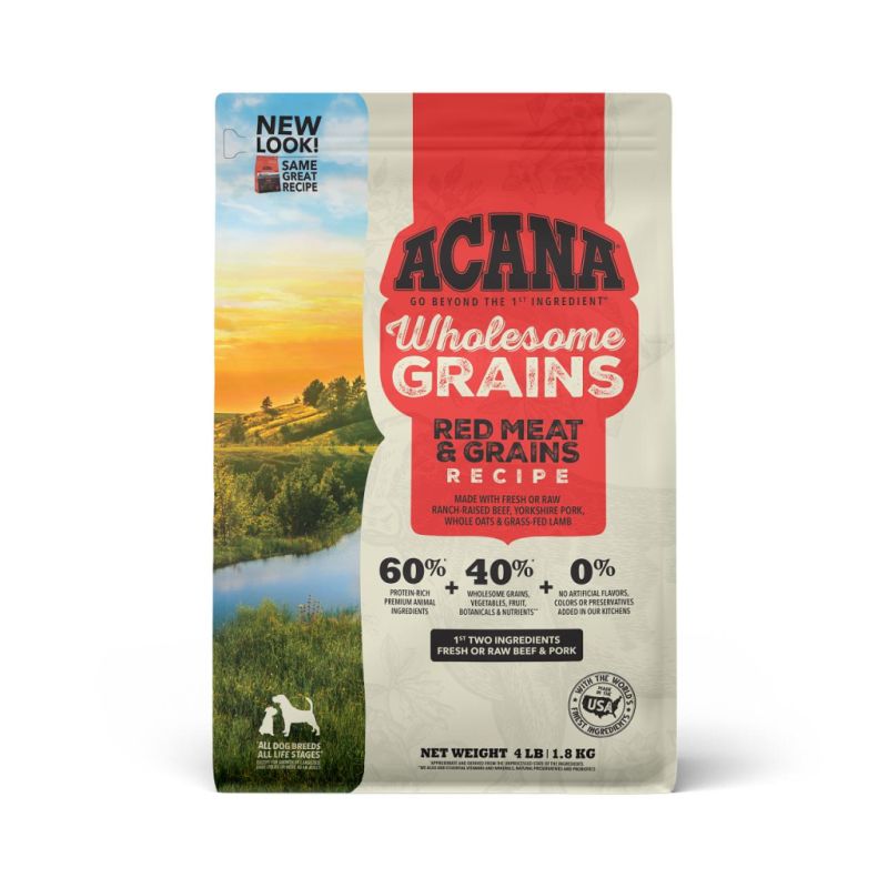 Acana - Wholesome Grains - Red Meat, 4 lbs.