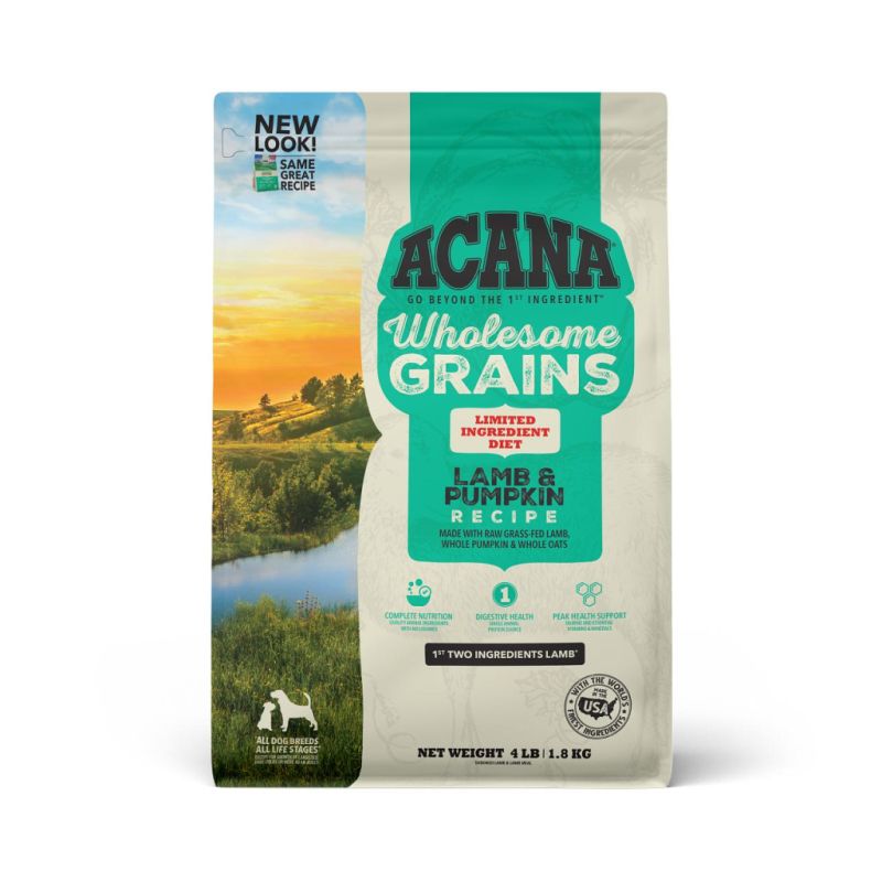 Acana - Wholesome Grains - Singles - Lamb &amp; Pumpkin, 4 lbs.