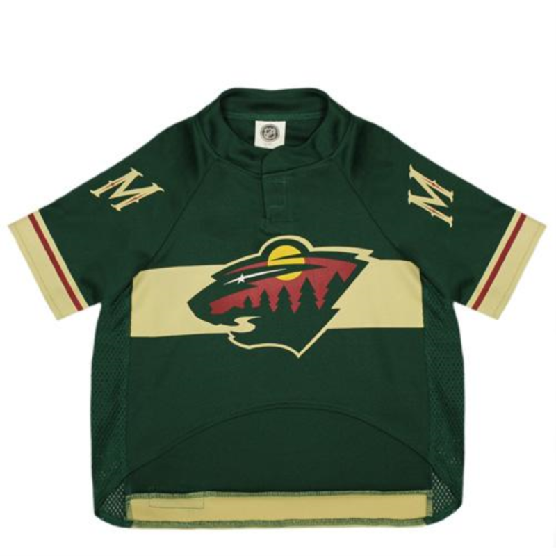 Doggie Nation - Minnesota Wild Jersey, Small