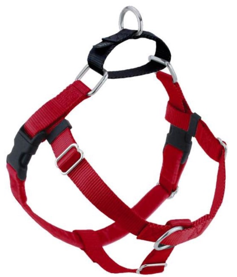 2 Hounds - Freedom Harness - Red, XL