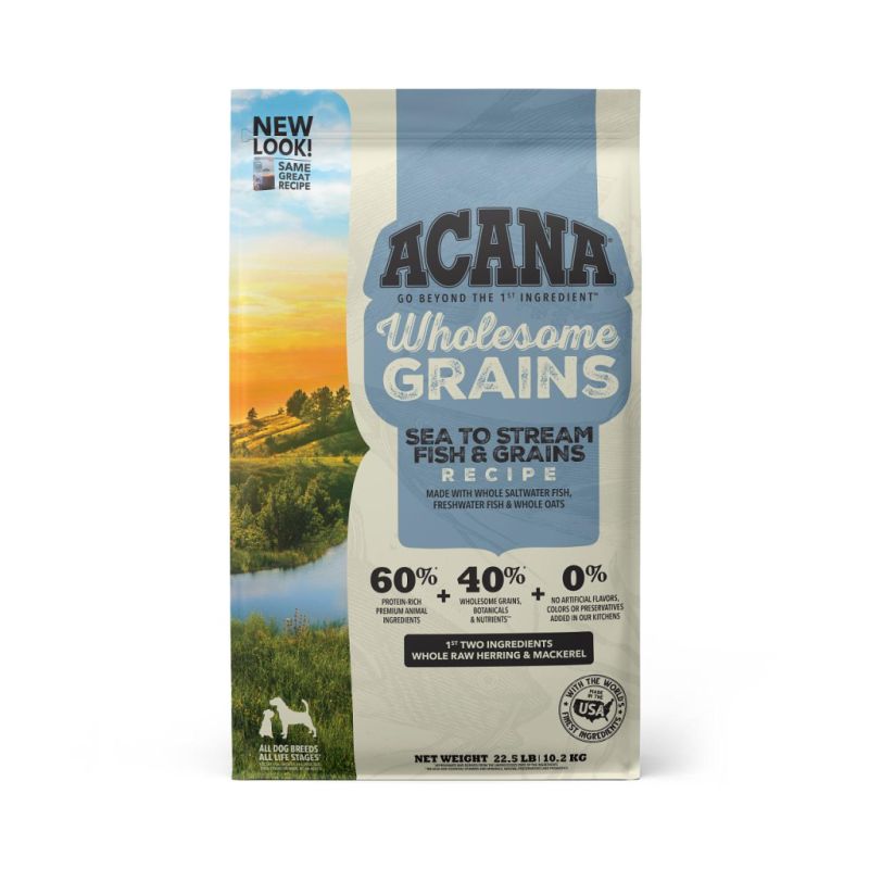 Acana - Wholesome Grains - Sea to Stream, 22.5 lbs