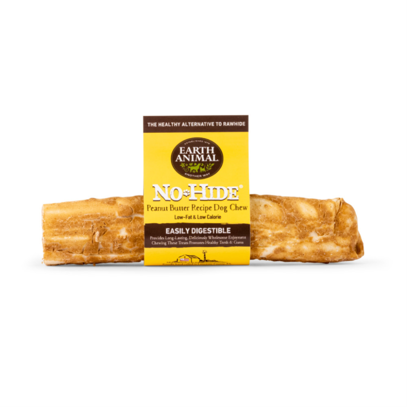 Earth Animal - No Hide - Peanut Butter, 7" Chew