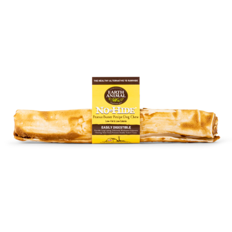 Earth Animal - No Hide - Peanut Butter, 11" Chew