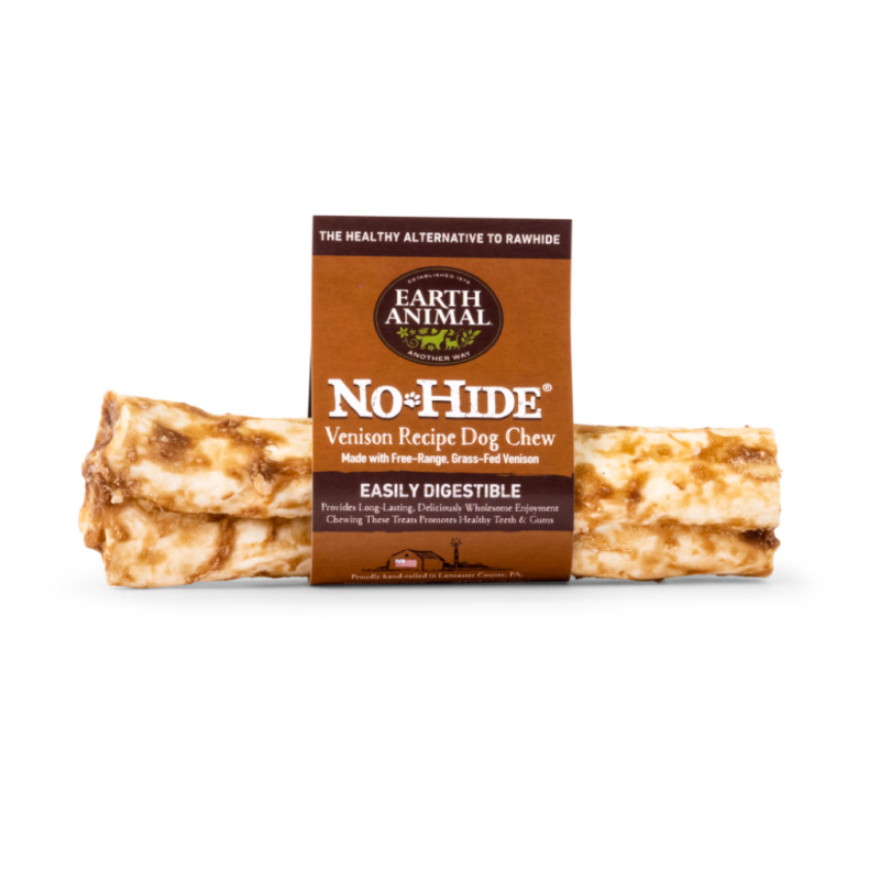 Earth Animal - No Hide - Venison, 7" Chew