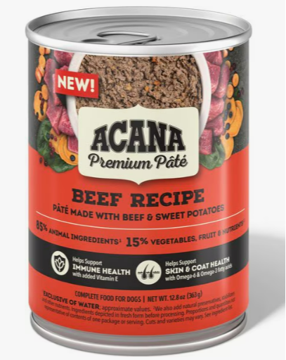Acana Premium Pate - Beef, 12.8 oz