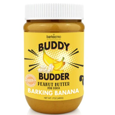 Bark Bistro Buddy Budder - Barkin' Banana, 17oz