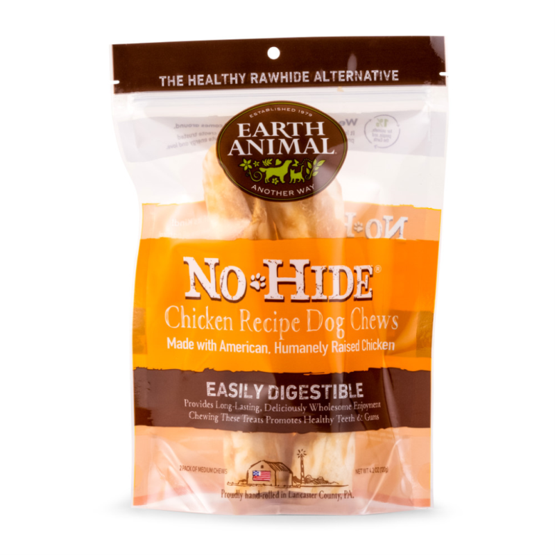 Earth Animal - No Hide - Chicken, 7" Chew (2PK)