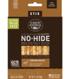 Earth Animal - No Hide - Venison Value PK, 20 CT
