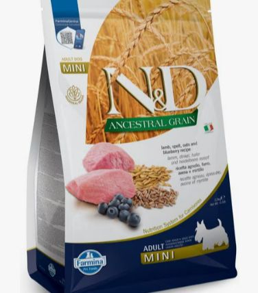 Farmina - N&amp;D Ancestral - Lamb Adult Mini, 5.5 lb
