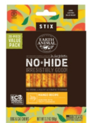 Earth Animal - No Hide - Mango Value PK, 20 CT