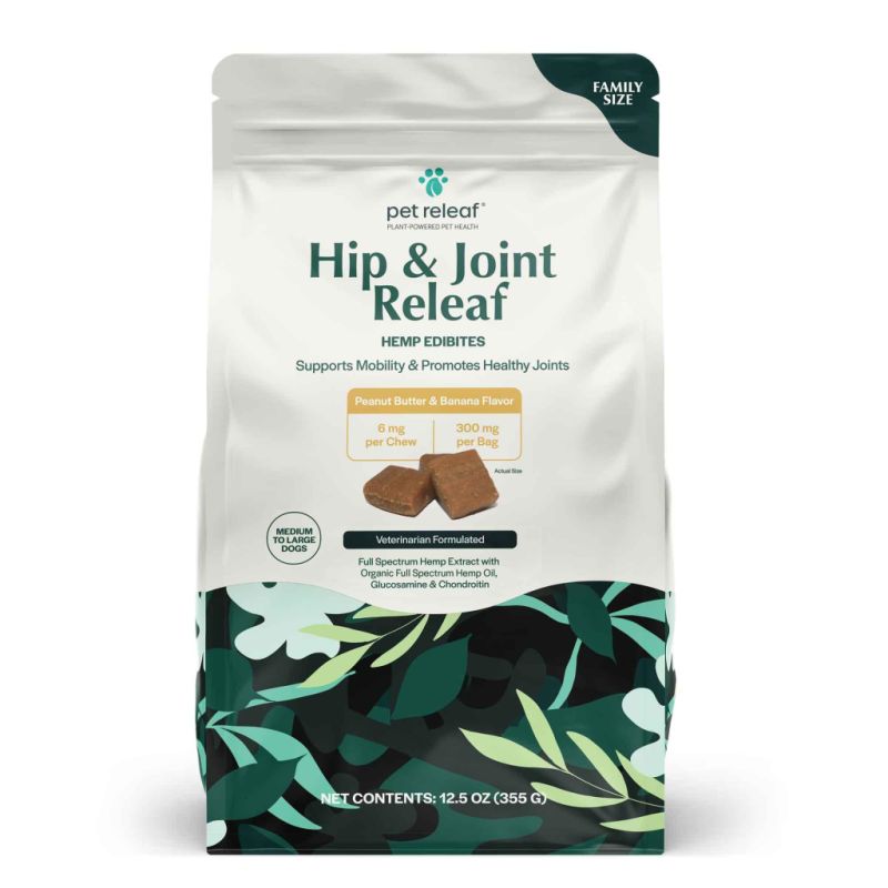 Pet Releaf - PB &amp; Banana Hip &amp; Joint - Med/LG, 12.5 oz family