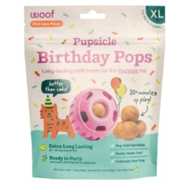 Woof Pet - Birthday Pupsicle, XL 12oz 5PK