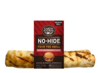 Earth Animal - No Hide - Bacon CHZ Burger, 7" Chew