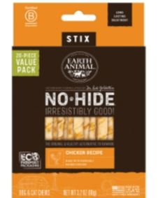 Earth Animal - No Hide - Chicken Value PK, 20 CT