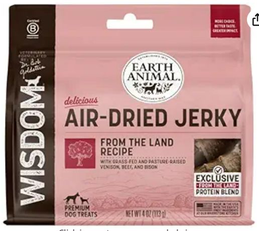 Earth Animal - Wisdom Jerky Land, 4 oz