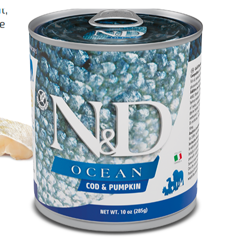 Farmina - GF Cod &amp; pumpkin, 10 oz