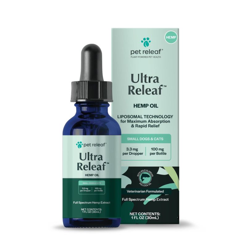 Pet Releaf - Liposome Ultra Releaf 100 MG CBD Hemp Oil