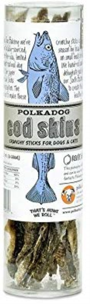 Polka Dog - Cod Skins, 2.5 oz