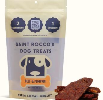 Saint Rocco's Jerky - Beef &amp; Pumpkin, 8 oz
