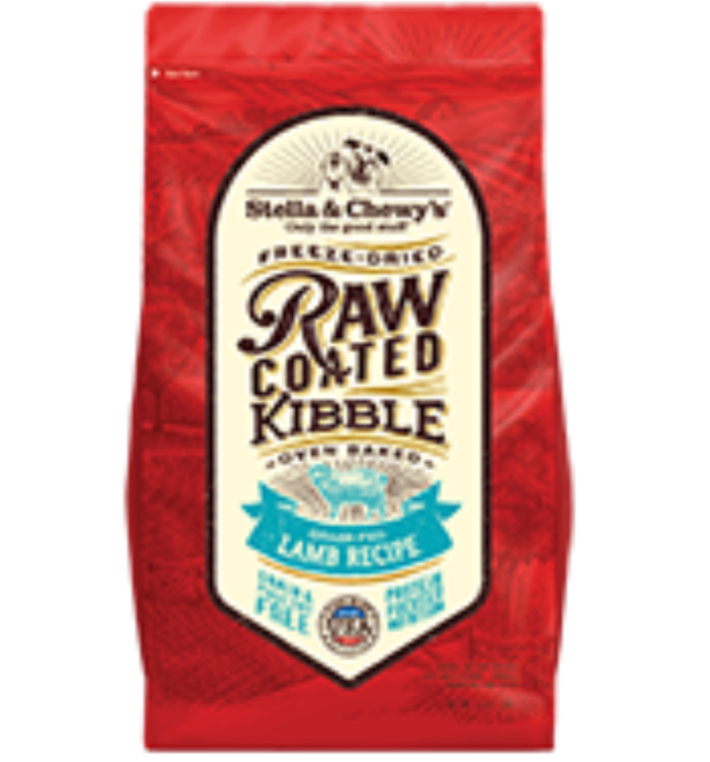 Stella &amp; Chewy - Raw Coated Kibble - Lamb, 22 lbs
