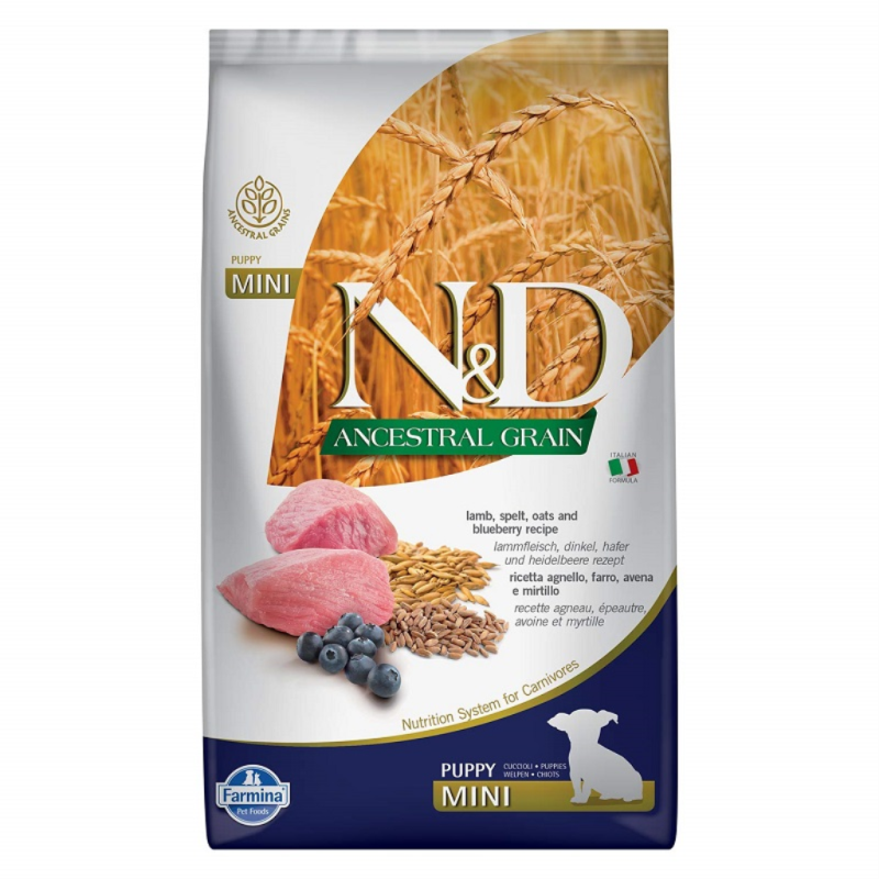 Farmina - N&amp;D Ancestral Lamb Puppy Mini, 5.5 lb