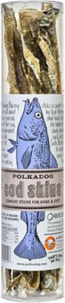 Polka Dog - Cod Skins, 4.7 oz