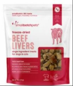 Small Batch Pets - FD Beef Liver, 4 oz