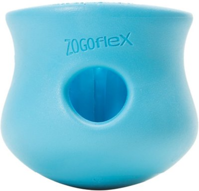 West Paw - Toppl - Aqua Blue - 4", L