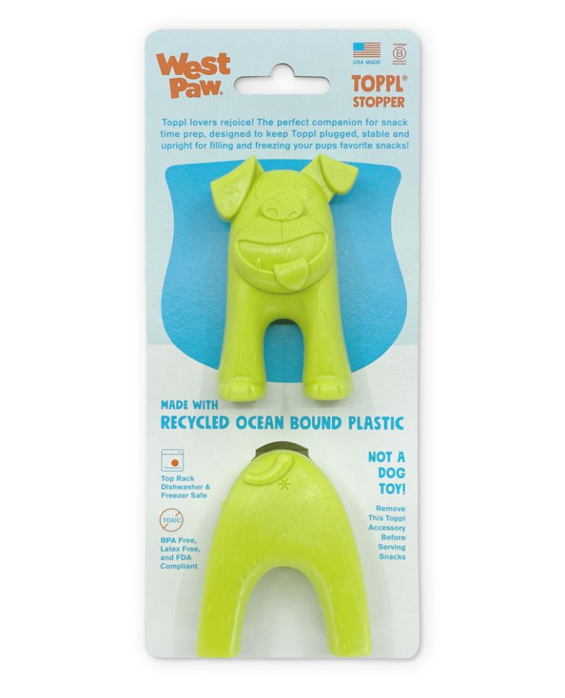 West Paw - Toppl Stopper - Lime
