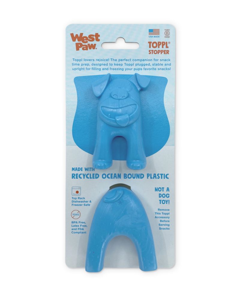 West Paw - Toppl Stopper - Aqua