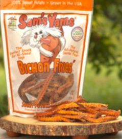 Front Porch Pets - Sam's Yams - Bichon Fries Sweet Potato, 9oz
