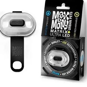 Max &amp; Molly - LED Pet Light - Black