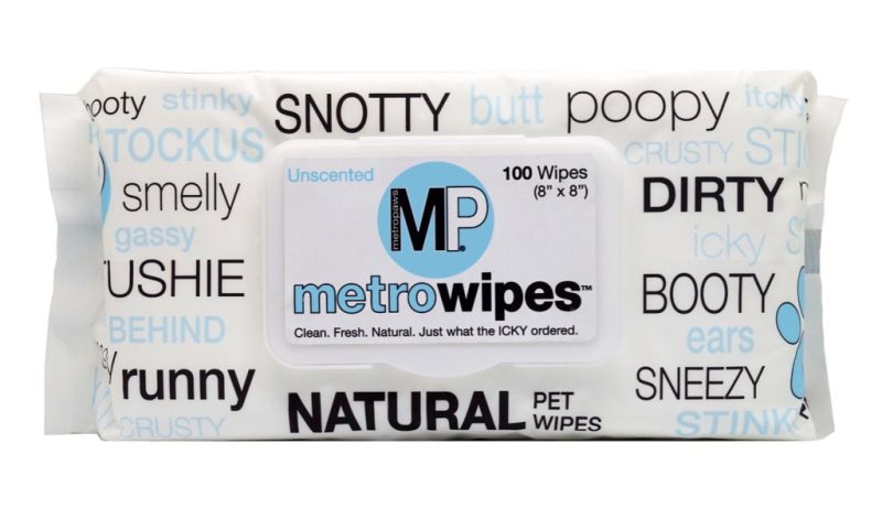 Metro Paws - Metro Wipes - Natural, 100ct
