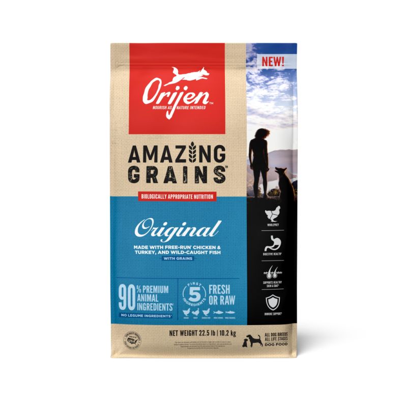Orijen - Amazing Grains Original, 22.5 lbs.