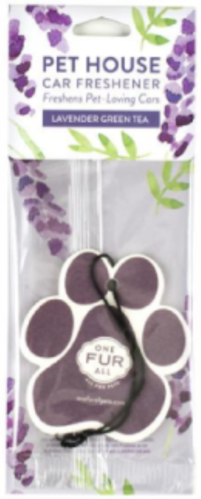 Pet House - Car Air Freshener - Lavender Green Tea