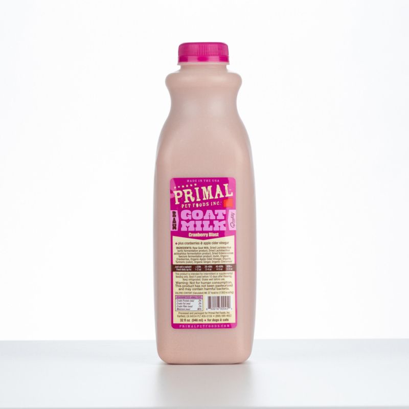 Primal - Goat Milk - Cranberry Blast, Quart (32oz)
